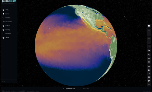 Visualise the 2026 El Niño with 35 Years of Copernicus Marine Data